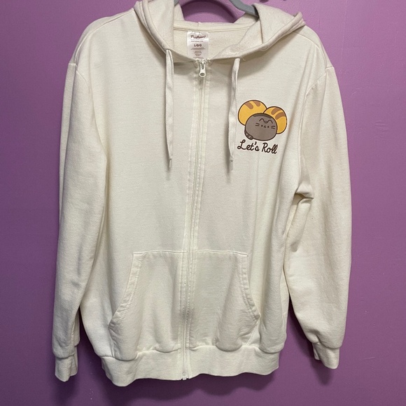 Pusheen Tops - 2/$18 Limited Edition Pusheen Zip-up Hoodie Size Large - see description